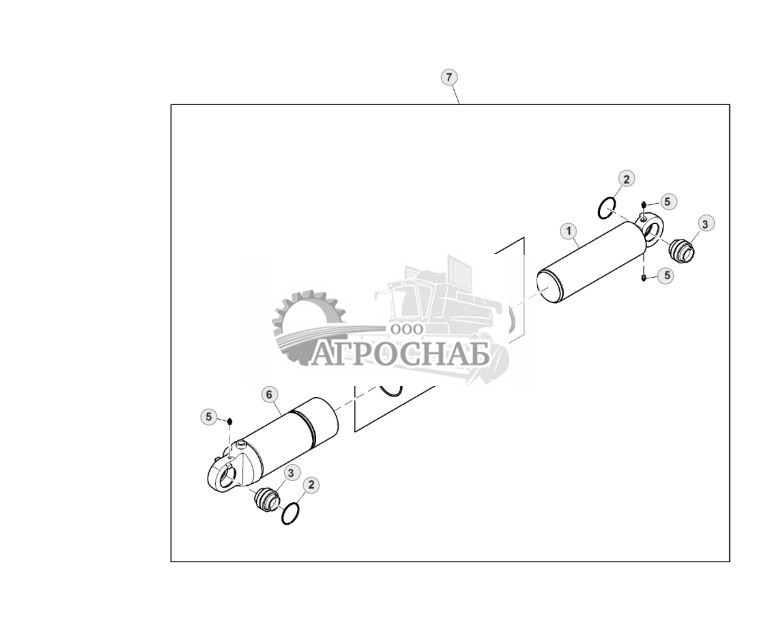 Lift Cylinder, Single Acting, 112 mm - ST717707 703.jpg